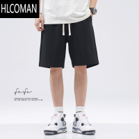 HLCOMANFAFC夏季新款卫裤短裤男美式潮牌宽松直筒运动休闲五分裤中裤