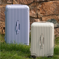 运动款塑框高端行李箱万向轮拉杆箱三七分大容量硬壳密码箱子男女学生出国留学双层防爆拉链旅行箱轻便托运箱