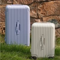 运动款塑框高端行李箱万向轮拉杆箱三七分大容量硬壳密码箱子男女学生出国留学双层防爆拉链旅行箱轻便托运箱