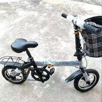 新款12 14 16寸折叠自行车男女同款学生儿童通用小轮轻便单车