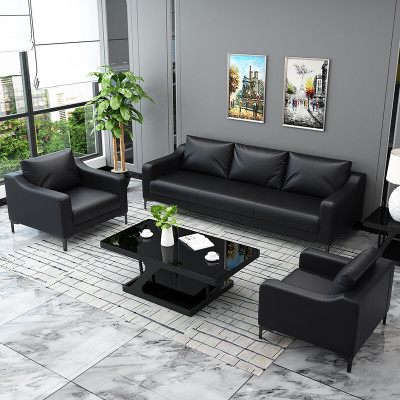 绵冠办公沙发办公室沙发茶几组合商务沙发会客沙发接待沙发简约沙发