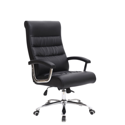 荺炬办公椅黑色把
