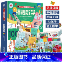 [正版]揭秘数学 翻翻书揭秘第五辑 4-6-12-15岁儿童趣味科普认知读物数学启蒙教育智力开发书 数学知识点大全逻辑