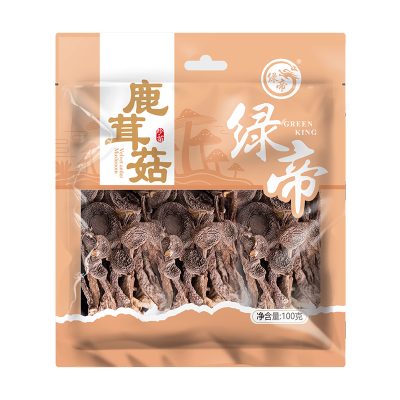 绿帝 鹿茸菇100g 菌菇 鹿茸菌 煲汤炖汤 南北干货