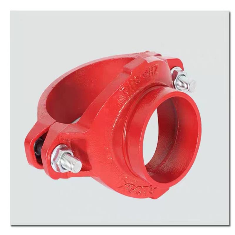 盛京联硕 沟槽丝接S机械三通 DN125×100 (140×114mm) 个