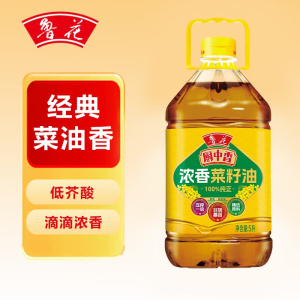 厨中香浓香菜籽油5L