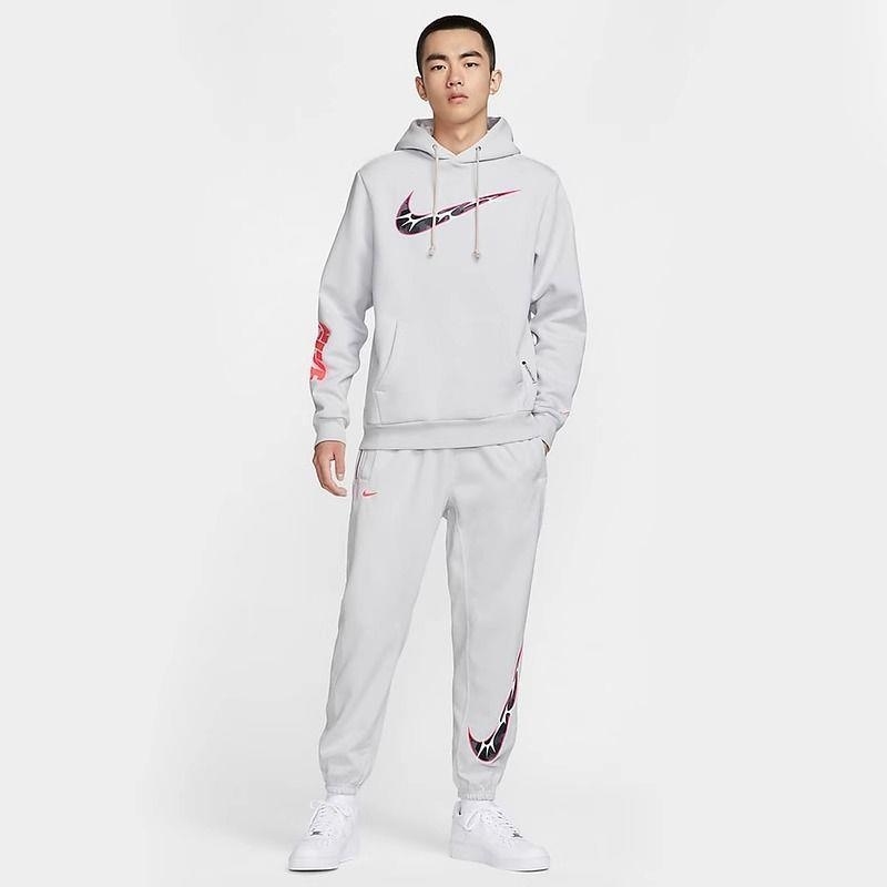 NIKE耐克长裤运动休闲加绒保暖针织男裤HV1844-016 D