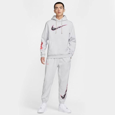 NIKE耐克长裤运动休闲加绒保暖针织男裤HV1844-016 D