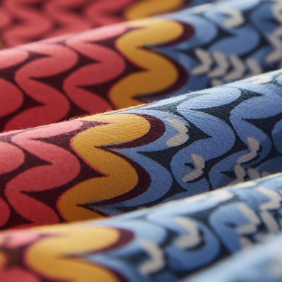 家柏饰(CORATED)家纺印花四件套磨绒床单1.8米床被罩单双人套件床上用品