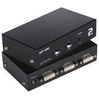 迈拓维矩MT-DV201 dvi切换器2进1出2口显示器视频电脑二进一出切屏器