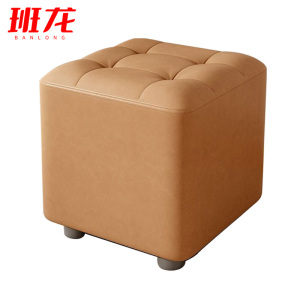 班龙换鞋凳30*30*35cm咖色个