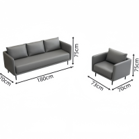 依韵珂办公沙发1+3套