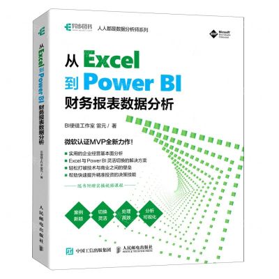 [N]从Excel到Power BI(财务报表数据分析)/人人都是数据分析师系列-9787115590817