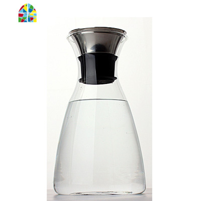 玻璃冷水壶 凉 耐热大容量果汁壶 加厚防爆时尚家居 FENGHOU 双层杯250ml两只凉水壶