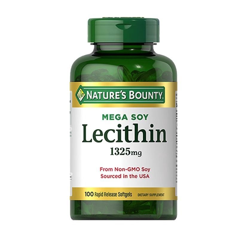 自然之宝 大豆卵磷脂软胶囊100粒 原装进口 调节三高 心脑血管保护 关爱家人健康 鱼油搭档 膳食营养补充剂