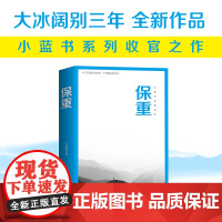 大冰-----保重 新书阔别三年全新力作小蓝书系列收官之作啊2.0乖摸摸头小孩大冰作品集短篇小说书籍 正版