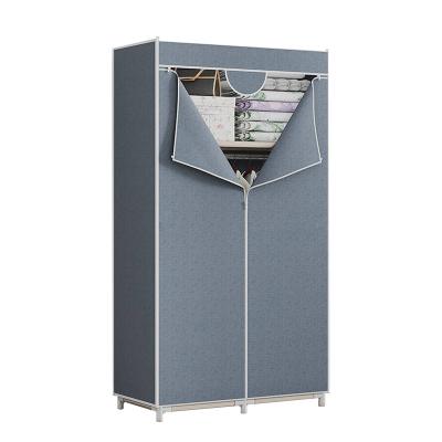 合祥源 钢架布艺衣柜 700*450*1550mm QX-YG06 单位:组
