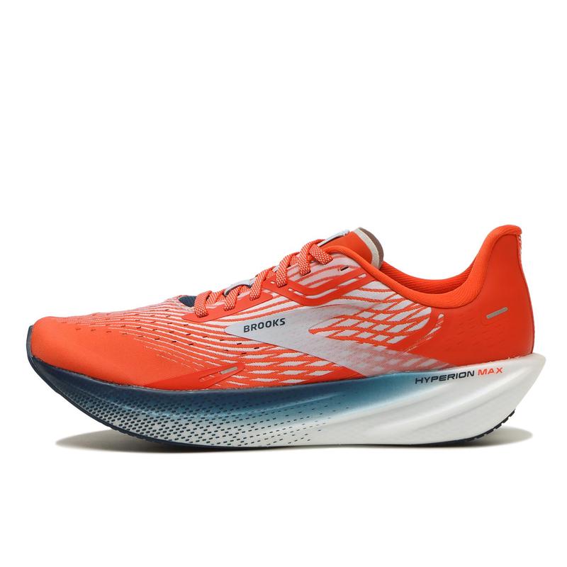 Brooks HyperionMax橙色缓震回弹跑鞋男专业训练竞速马拉松跑鞋