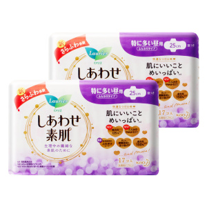 日本花王乐而雅F系列卫生巾量大日用丝薄瞬吸22.5cm*24片原装进口