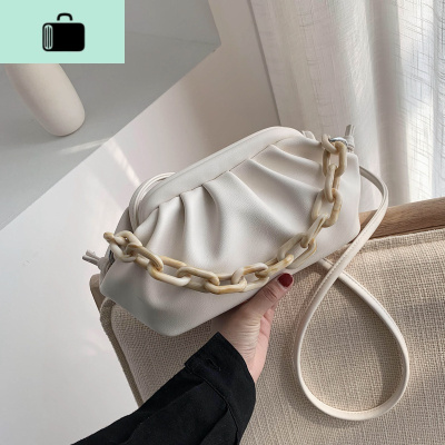 高级感包包2020夏季新款潮流行韩版洋气仙女云朵包网红时尚斜挎包NEW LAKE女斜挎包