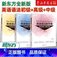 [正版]全新版英语语法新思维初级教程+中级+高级第2版套装(共3本) 张满胜大学练习初中高中英语语法大全书籍 网课零基