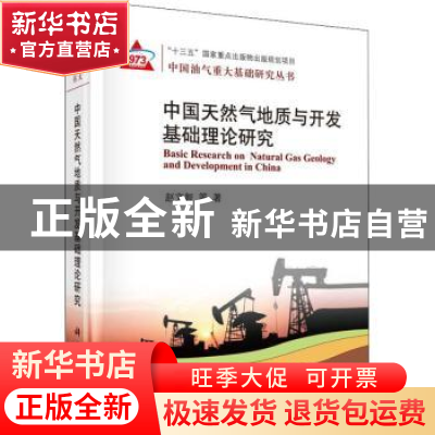正版 中国天然气地质与开发基础理论研究 赵文智等著 科学出版社
