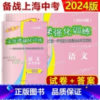 语文[试卷+答案 ] 上海 [正版]2024年版上海中考一模卷 语文 试卷+答案 领先一步文化课强化训练 上海市各区初三