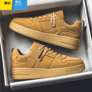 聚范2024夏季新款男士滑板鞋青少年厚底休闲鞋运动男鞋子韩版潮流防水