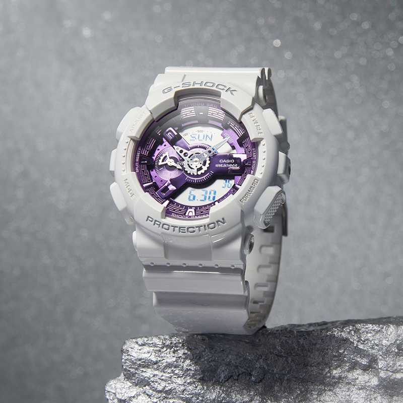 CASIO旗舰店卡西欧手表男学生G-SHOCK新品户外潮流正品电子手表运动石英表男表生日送礼GA-110WS