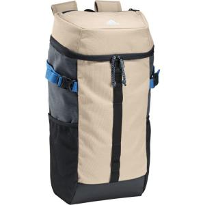 Adidas女士双肩包轻便大容量休闲通勤背包 beige(beige_/_black_/_white)