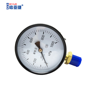 格亚捷 单针压力表 0-1000kPa 块