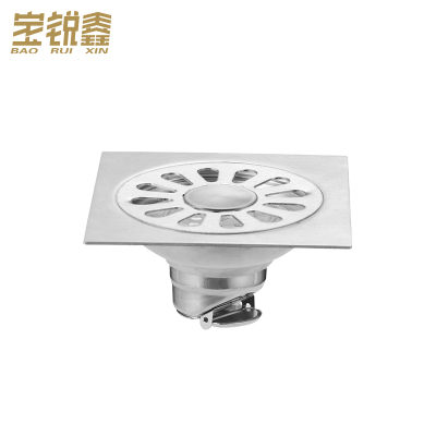 宝锐鑫 不锈钢地漏 5寸 个