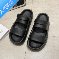 SUNTEK大码凉鞋女踩屎感2023夏季新款两穿半拖拖鞋外穿沙滩软底防滑时尚