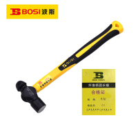 波斯(BOSI)纤维柄圆头锤(0.5p)把