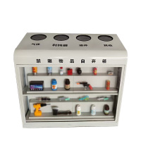 斯赞 安检危险品展示柜 奶白色120*110*55cm 个