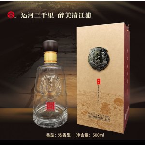 清江浦酒-越秀 42%vol 500mlx6/提 纯粮酿造 固态发酵 团圆小酌
