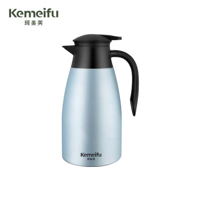 珂美芙 304真空迎宾壶 卡其蓝1600ml 个