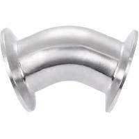 盛京联硕304不锈钢45度快装弯头 定制 个