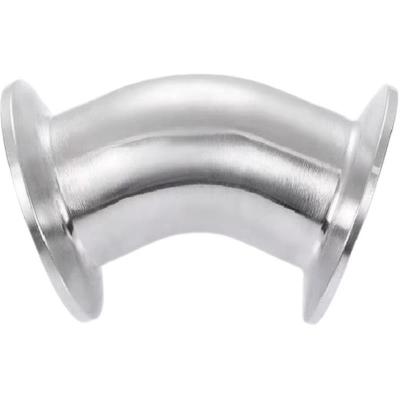 盛京联硕304不锈钢45度快装弯头 定制 个