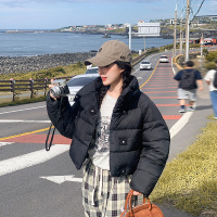 新款冬装女款棉服韩版时尚小个子短款棉衣棉袄加厚面包服外套
