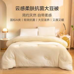最生活云感柔肤抗菌大豆被(冬被)Z-8827