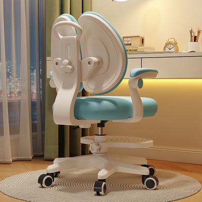 儿童学习椅子可升降调节小学生写字书桌凳子靠背矫正坐姿追背座椅