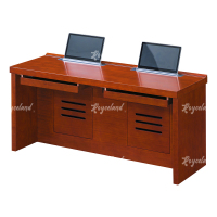 洛诗莲 (RoyceLand) 升降电脑桌多媒体办公桌会议培训桌 1.8米双人位