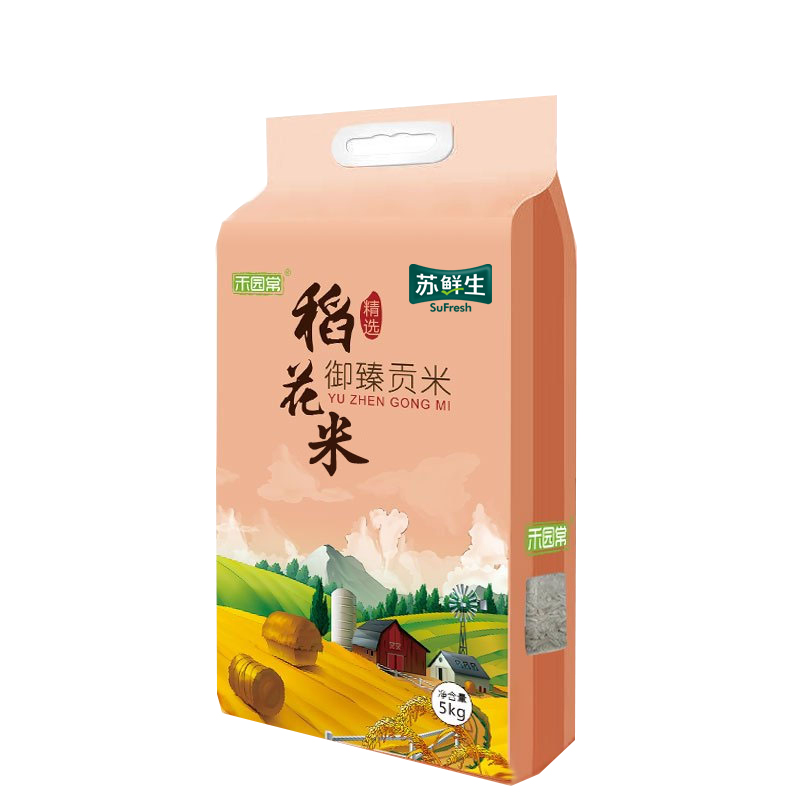 苏鲜生禾园常联名款黑龙江大米东北大米御臻贡米5kg
