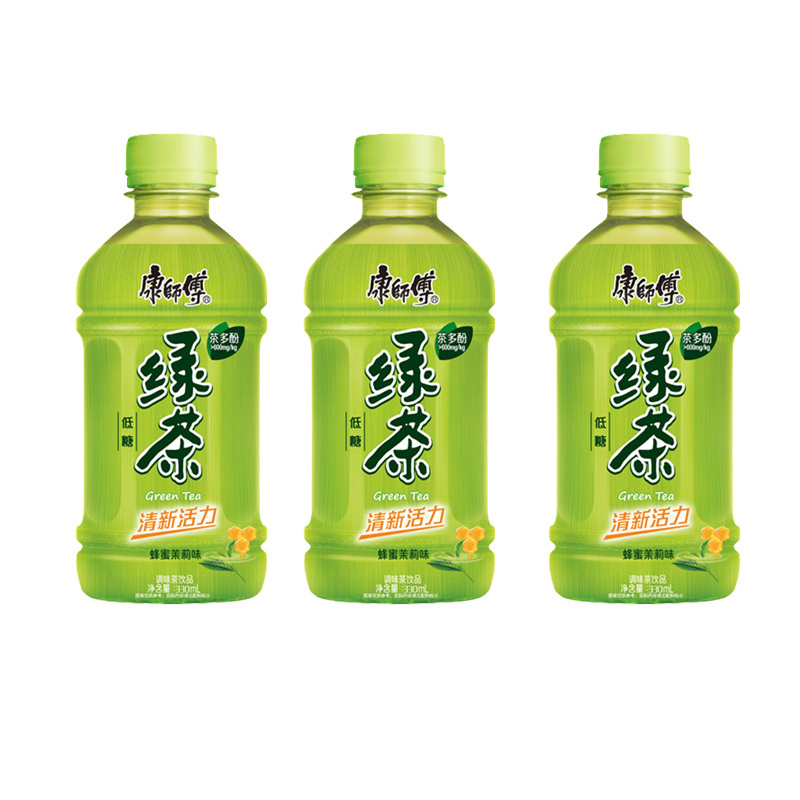 康师傅绿茶330ml*3瓶