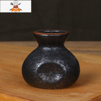 简约釉下彩陶瓷牙签筒家庭餐厅火锅干冰小瓶子收纳盒饭店日式盅 敬平 布袋牙签筒