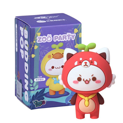 正版长颜团子动物盲盒系列第三弹公仔手办二次元潮玩具女生长草颜团子三弹随机一个--