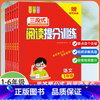 三段式阅读提分训练 小学二年级 [正版]三段式阅读提分训练小学语文一二三年级四五六年级阅读理解真题满分答题公式法课内外阅