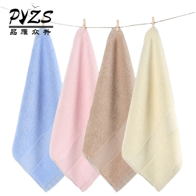 品雁众升 纯色毛巾方巾 35*35cm 条