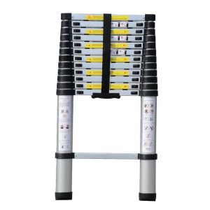 迅乘 XC-TZ55 加厚单面伸缩直梯 加厚竹节梯5.5米/把(配防滑垫)1把